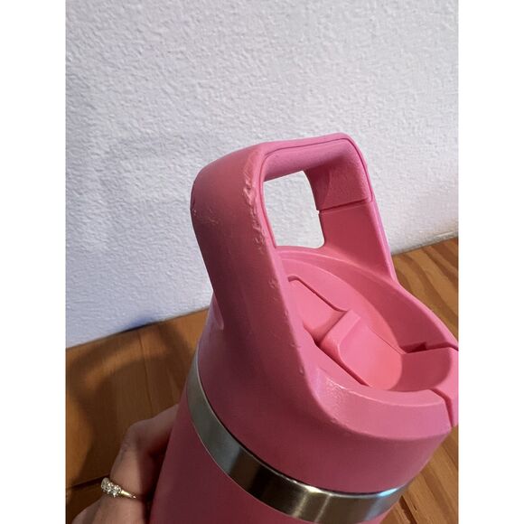 Yeti Rambler Jr. 12oz Kids Bottle Pink Monogrammed name "GRACE" - Picture 5 of 8